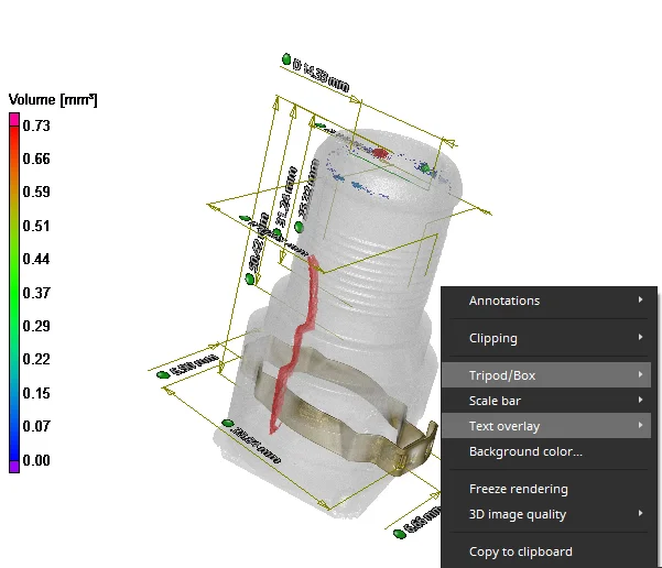 Clean 3D view for rendering