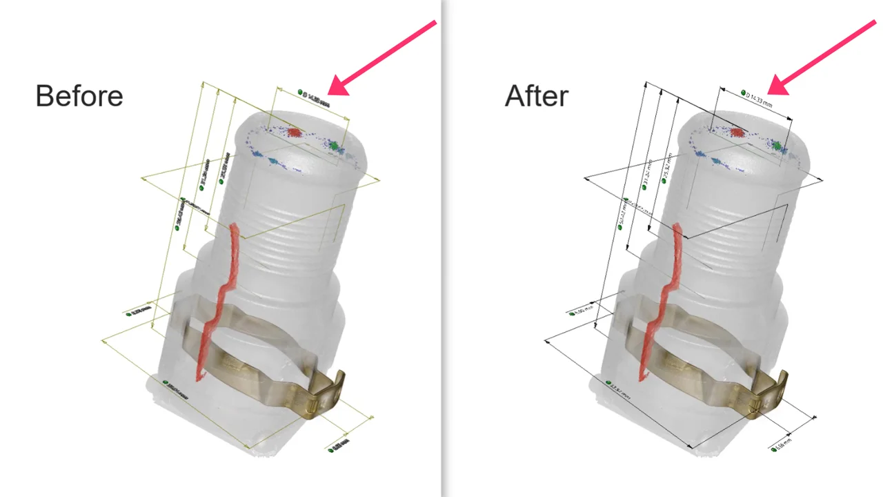 Improving the Recognizability on a White Background