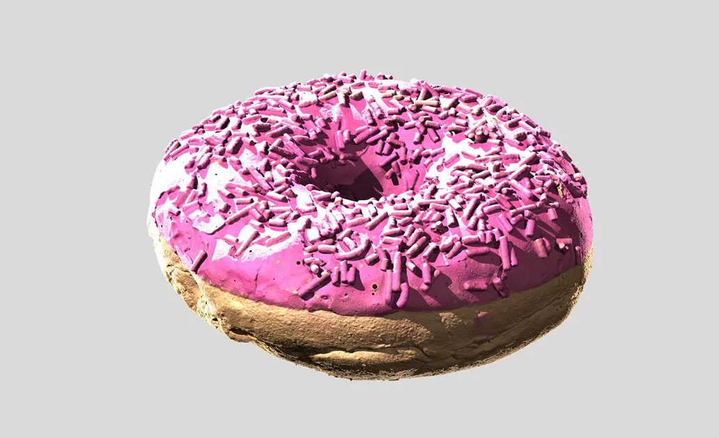 Rendering of a donut in VGSTUDIO MAX